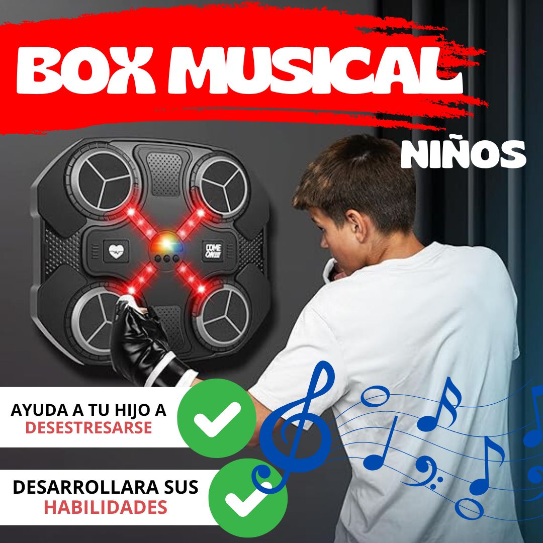 MÁQUINA DE BOX RITMICA PARA NIÑOS - ENTRENA EN CASA