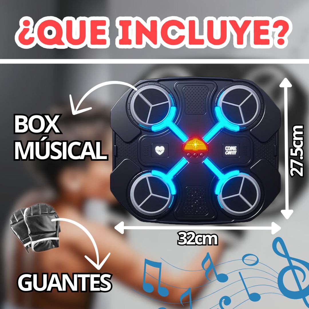 MÁQUINA DE BOX RITMICA PARA NIÑOS - ENTRENA EN CASA